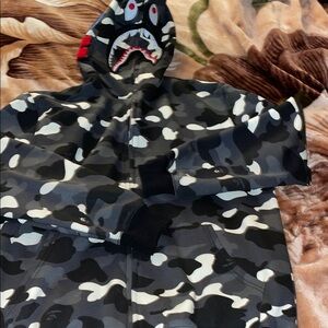 Camouflage Shark Hoodie